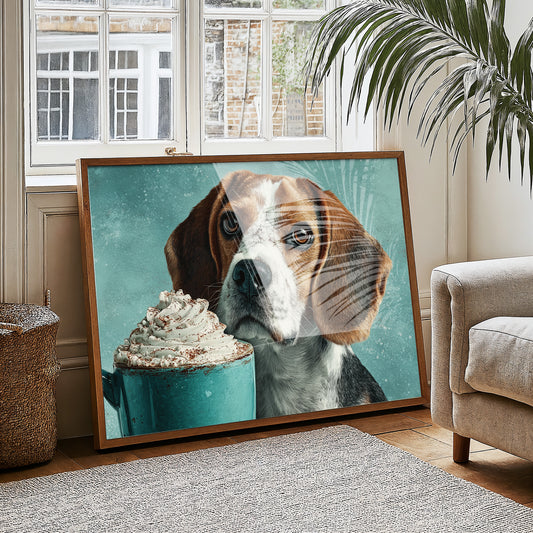 Beagle with Whipped Cocoa