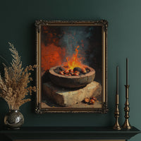 Chestnuts Roasting: Some Made a Run for It