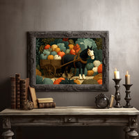 Hauling Pumpkins, Eyeing the Kale