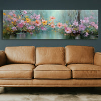 Blossoms Drifting Over Quiet Water