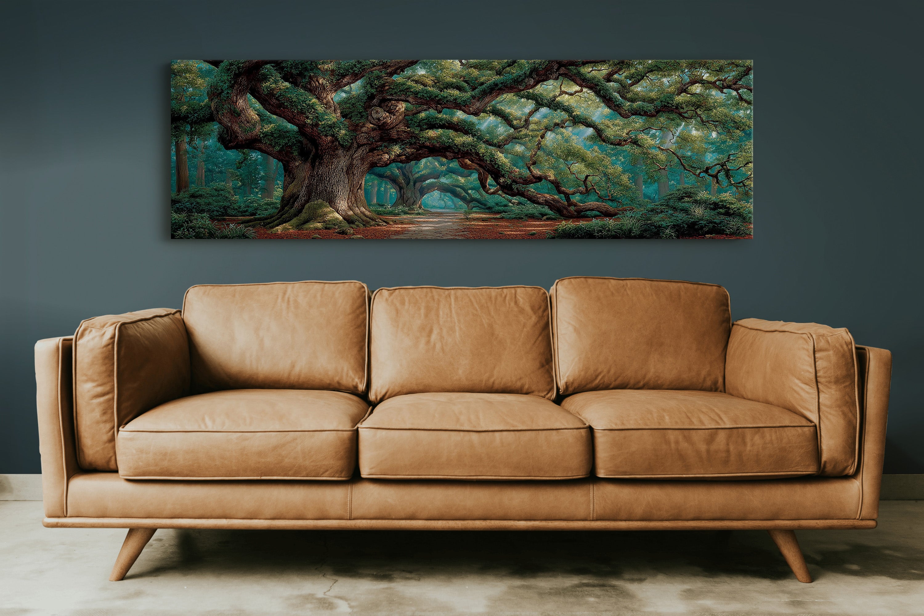 Where the Ancient Oaks Lean