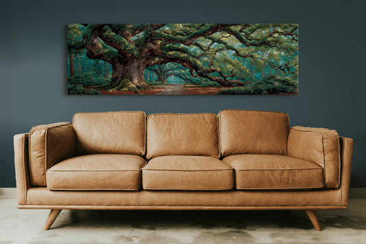 Where the Ancient Oaks Lean