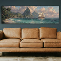 Sails Beneath Emerald Peaks