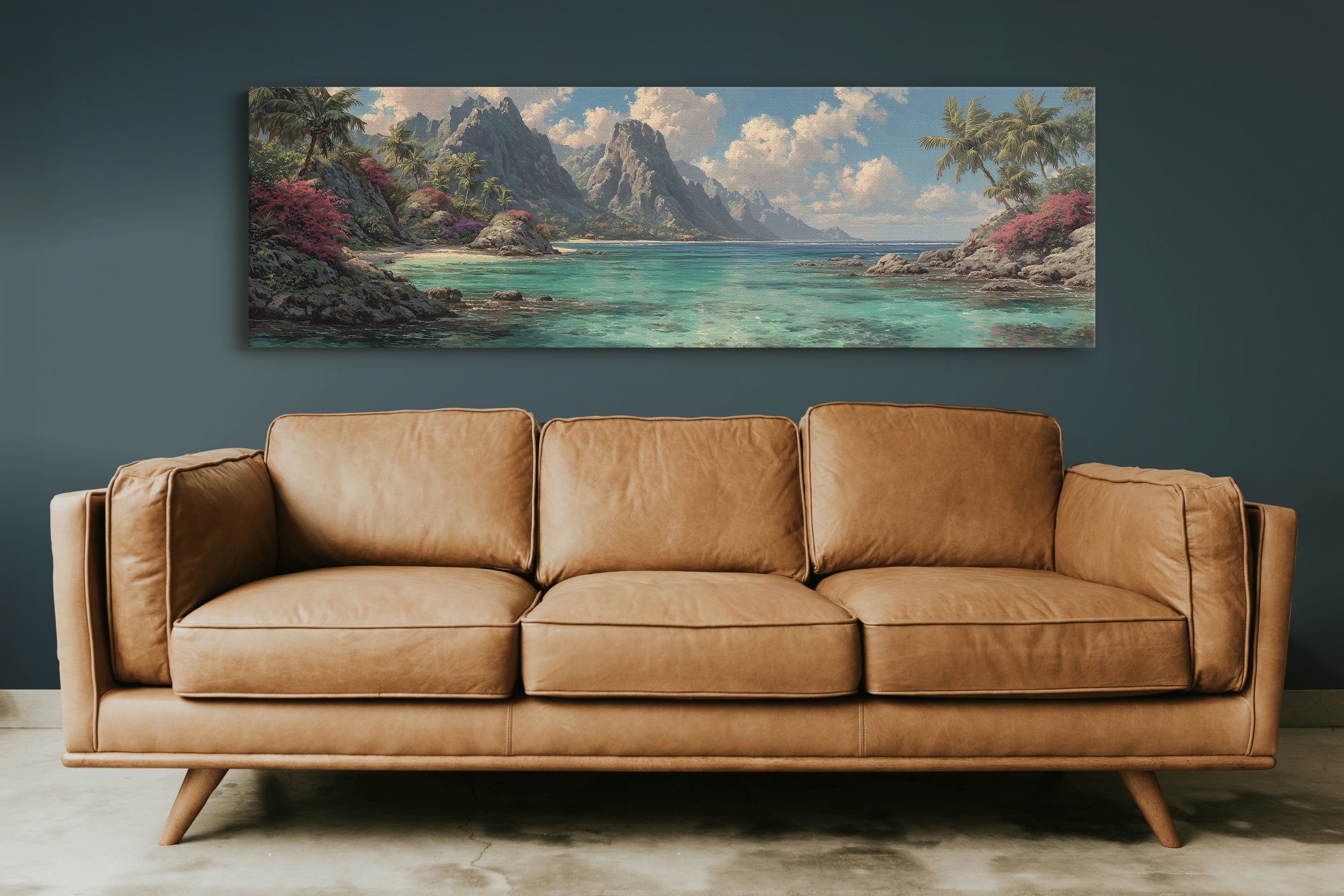 Emerald Shores Beneath Rising Peaks