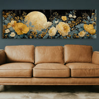 Moonlit Garden in Gold