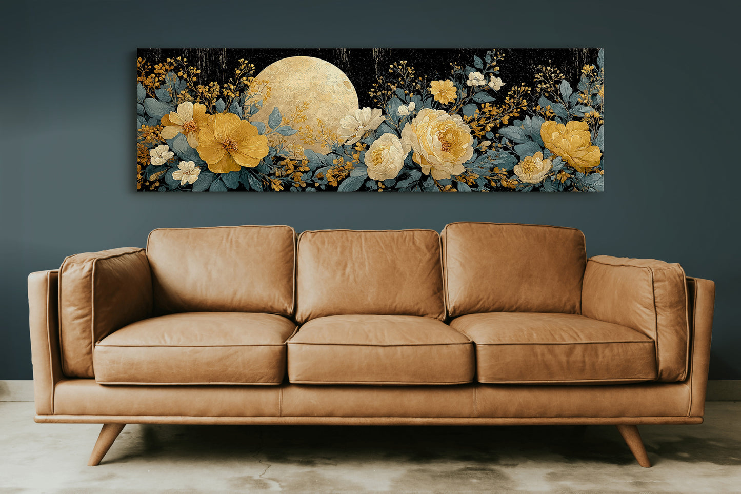 Moonlit Garden in Gold