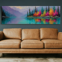 Color Along the Quiet Lake