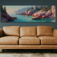 Rocky Coastal Serenity