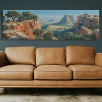 Sunlit Canyon Overlook