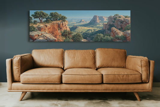 Sunlit Canyon Overlook