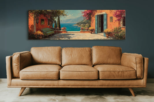 Mediterranean Terrace by the Sea