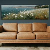 Wildflowers By The Quiet Coast