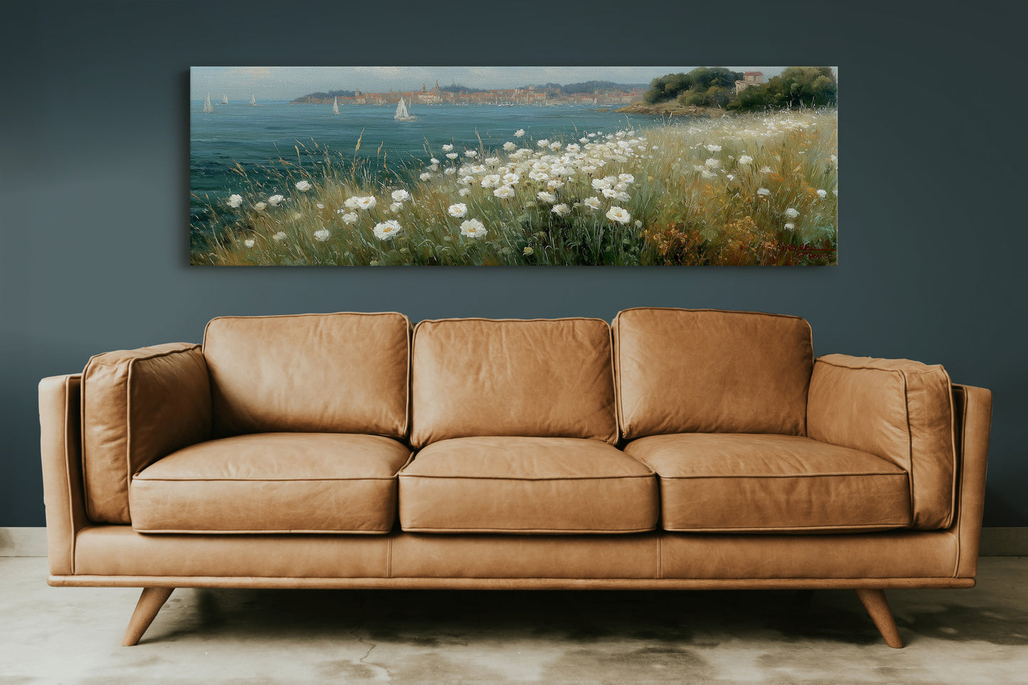 Wildflowers By The Quiet Coast