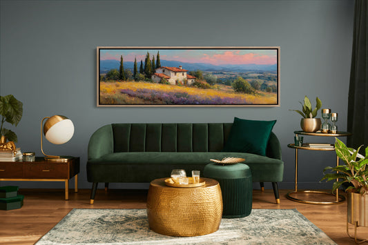 Tuscan Cottage In Golden Fields