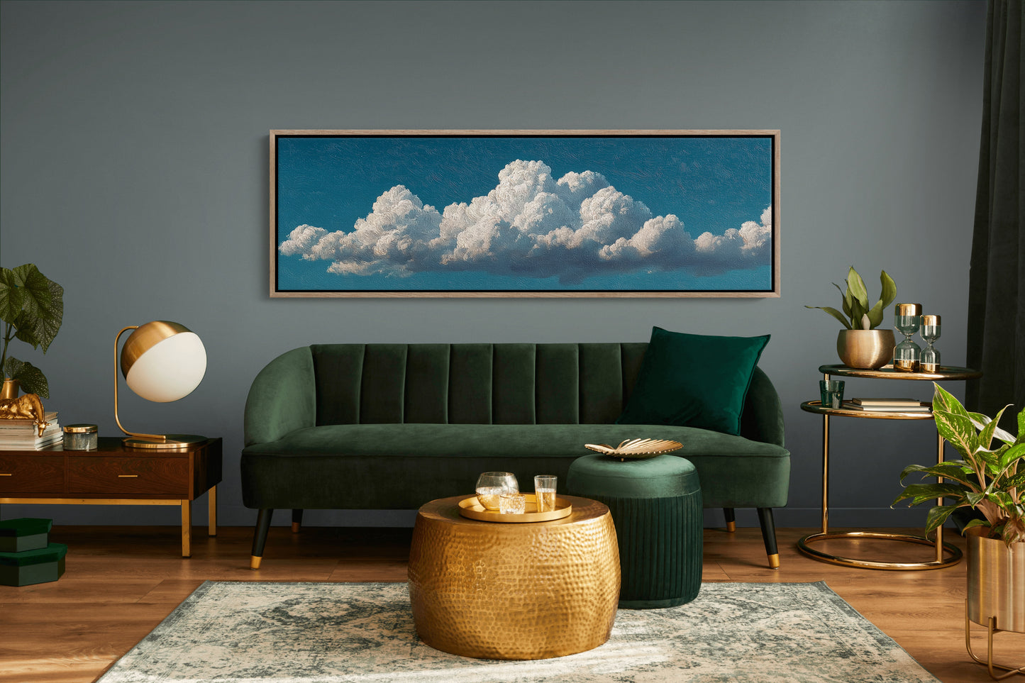 Towering Clouds In Endless Blue