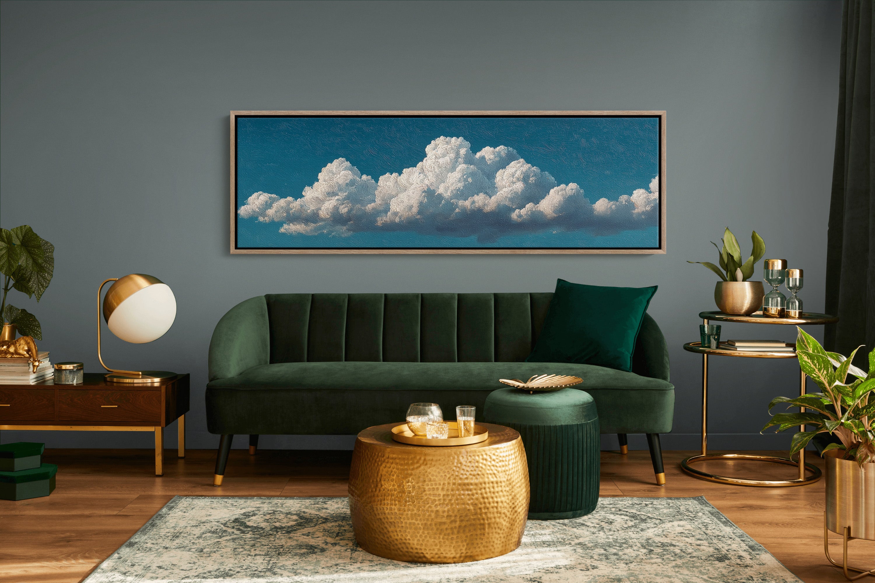 Towering Clouds In Endless Blue
