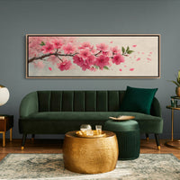 Cherry Blossoms In Soft Spring Light