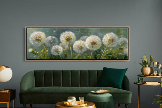 Dandelion Wishes In Morning Light
