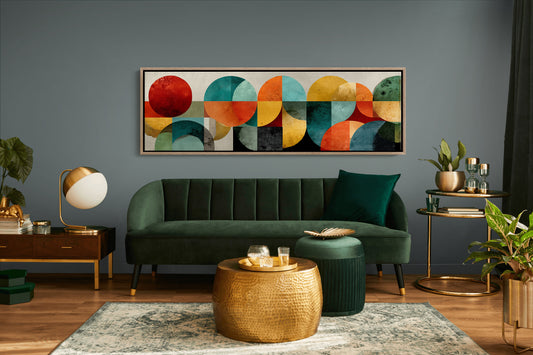 Mid Century Circles and Color Geometry