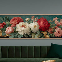 Elegant Peony Floral Still Life