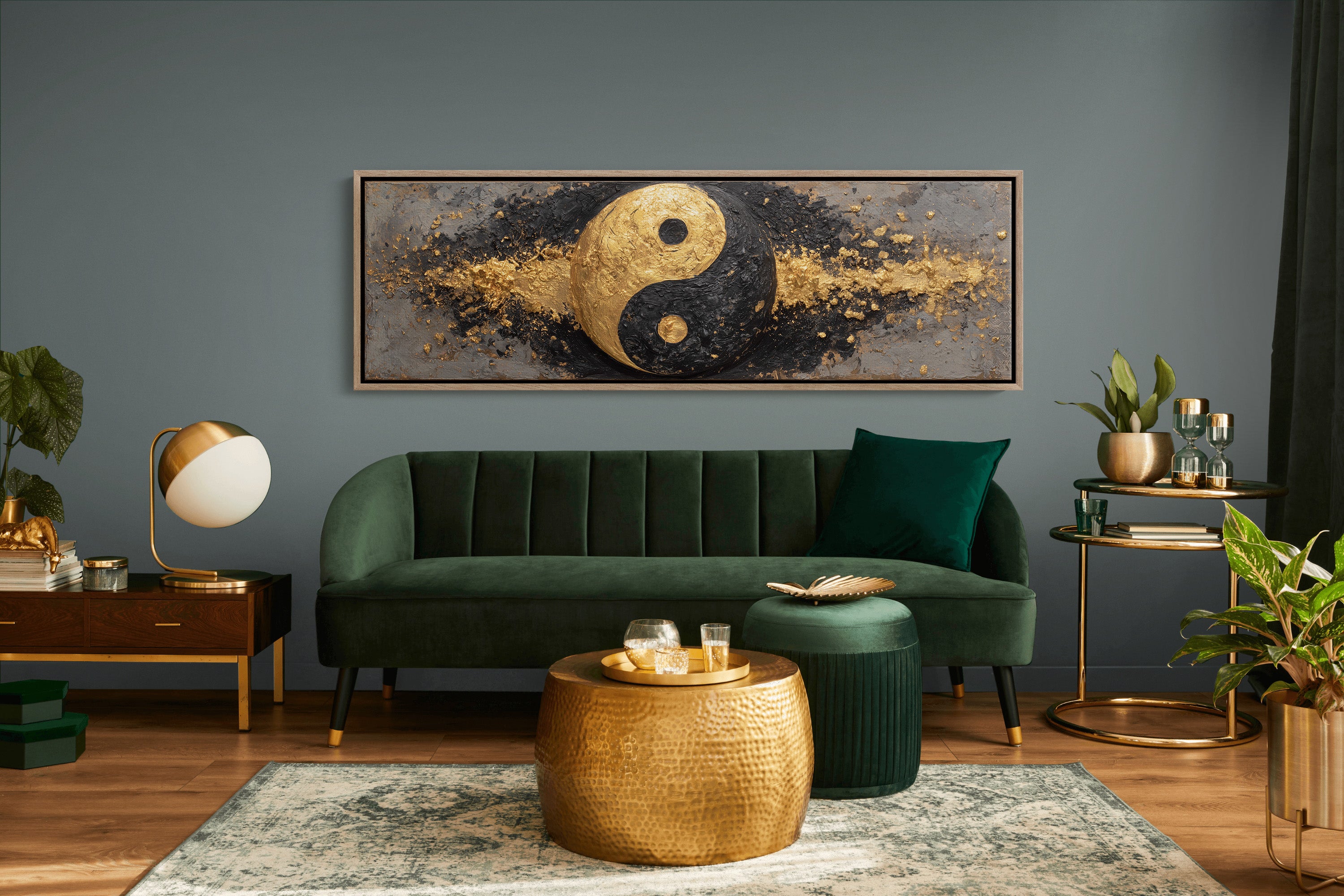 Golden Yin Yang Balance