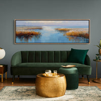 Golden Reeds by Quiet Waters