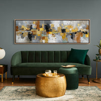 Golden City Abstract