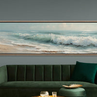 Rolling Waves on Quiet Shore
