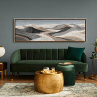 Flowing Sand Dune Abstract Landscape