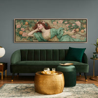 Romantic Art Nouveau Garden Muse