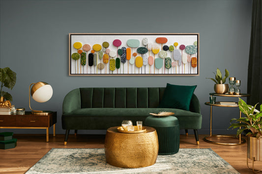 Colorful Modern Abstract Garden