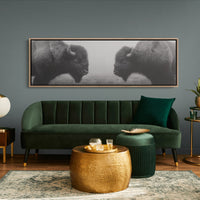 Silent Strength Of The American Bison