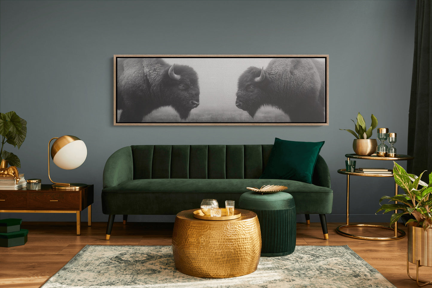 Silent Strength Of The American Bison