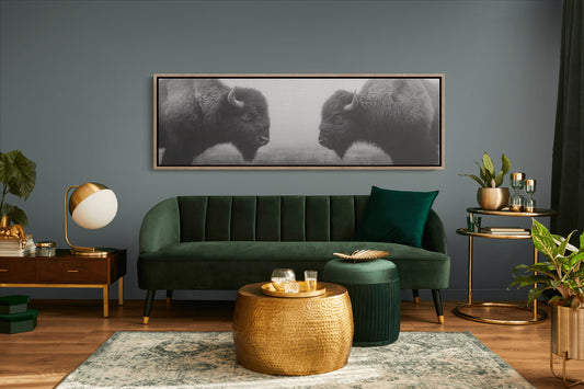 Silent Strength Of The American Bison