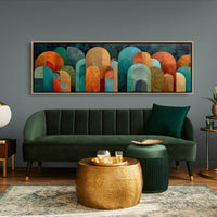 Art Deco Arches In Jewel Tones