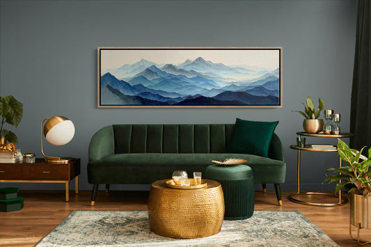 Layers Of Blue Mountain Horizons