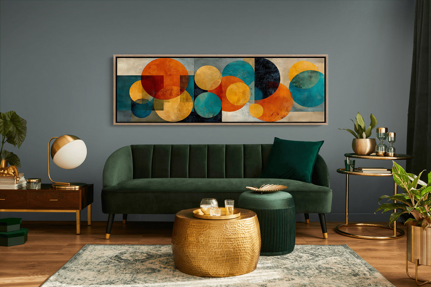 Circles In Bold Modern Harmony