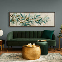 Olive Branch In Soft Mediterranean Light