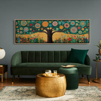 Mandala Tree Of Colorful Harmony