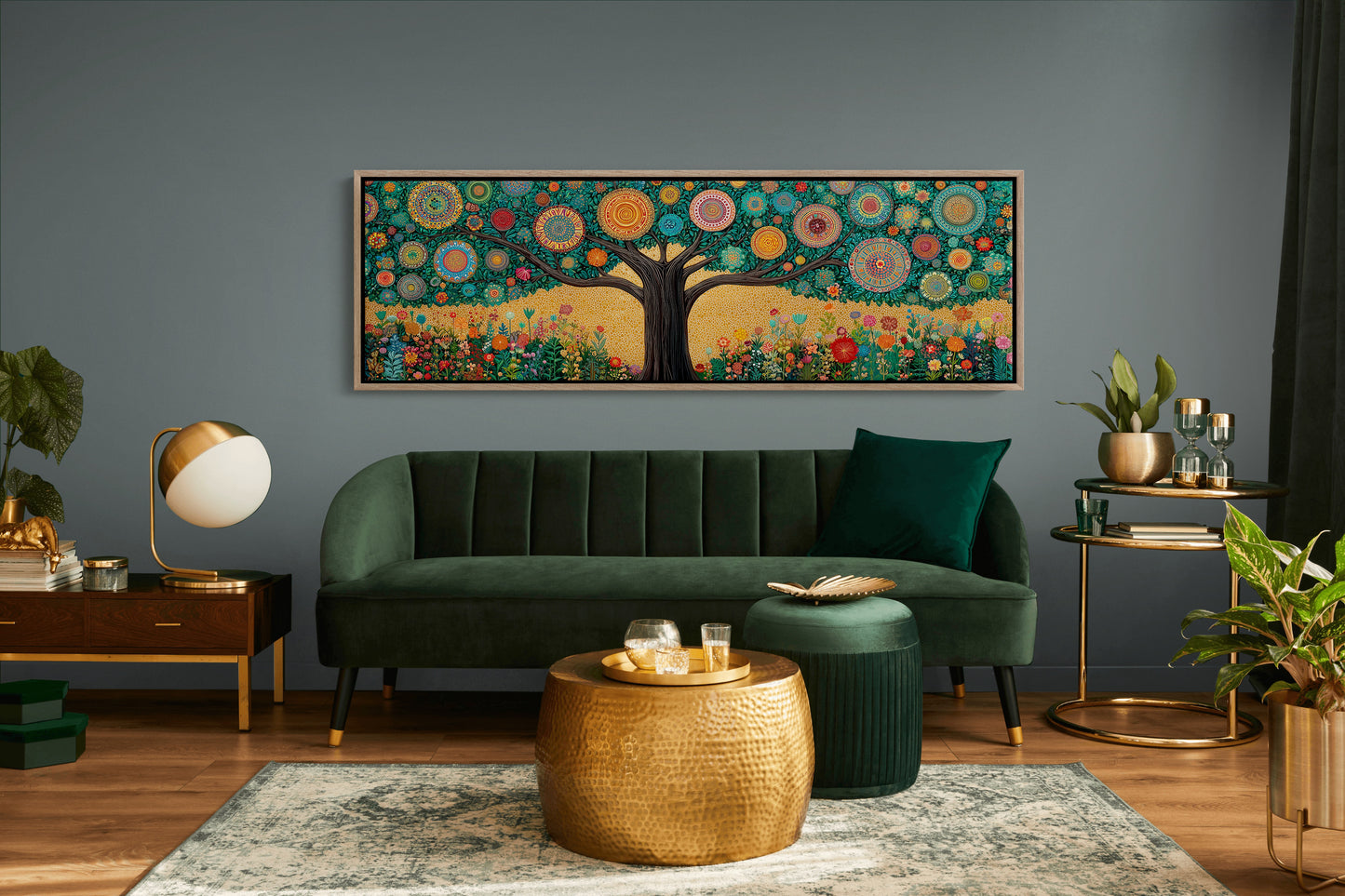 Mandala Tree Of Colorful Harmony
