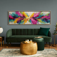Explosion Of Color And Motion