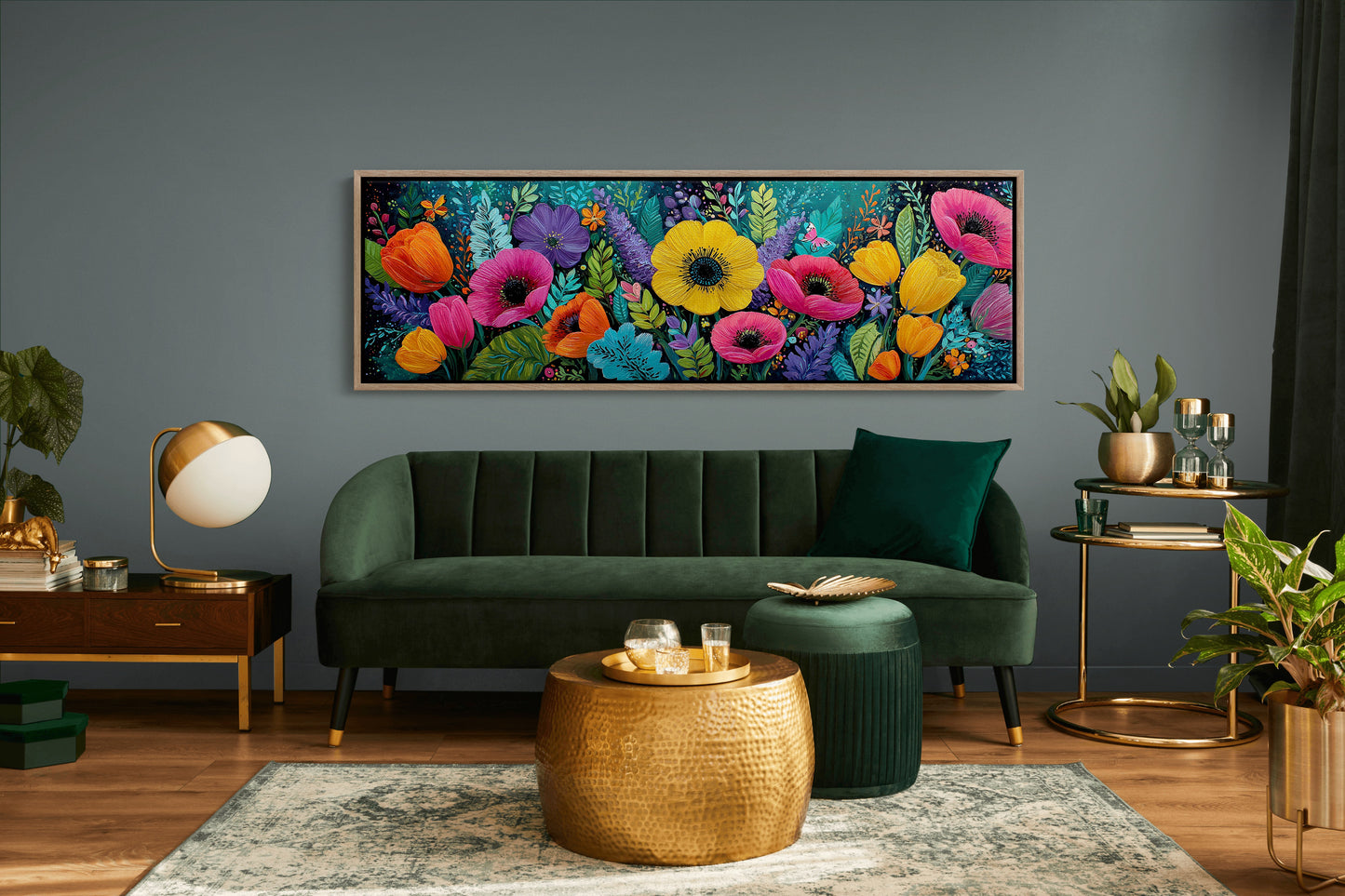 Midnight Garden In Bloom