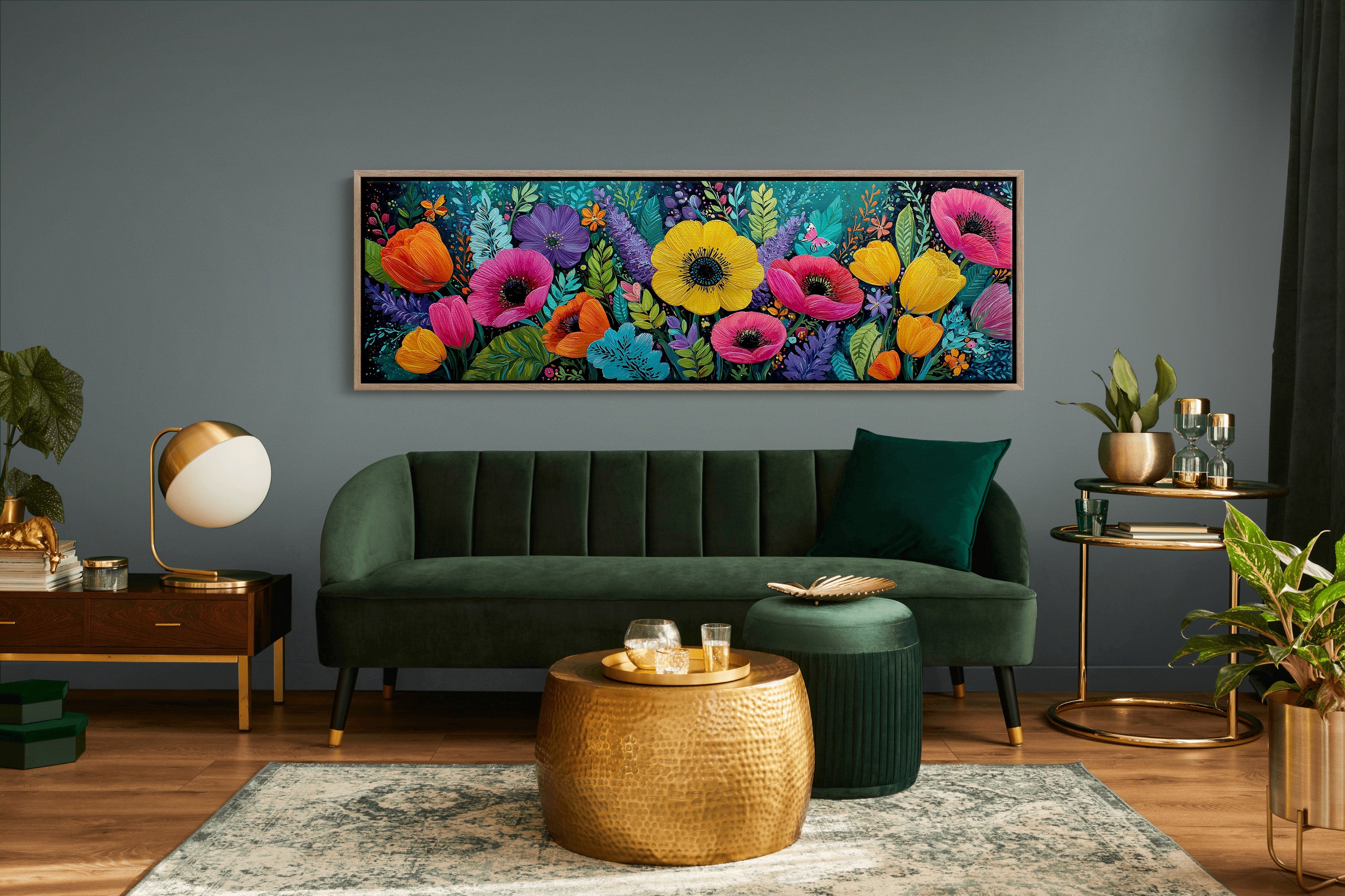 Midnight Garden In Bloom