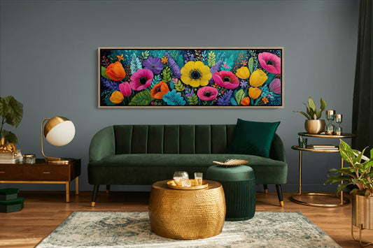 Midnight Garden In Bloom