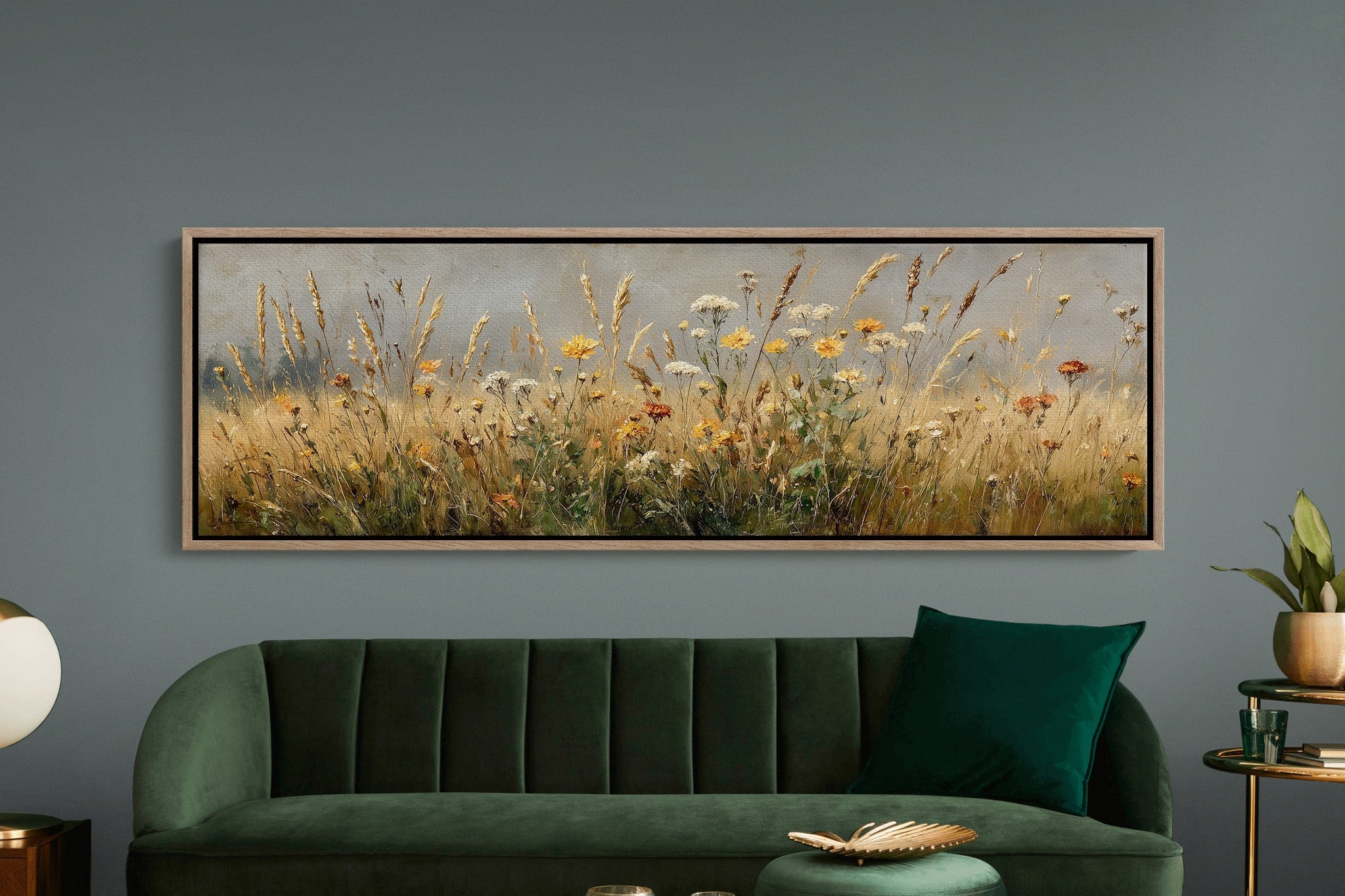 Wildflowers In The Golden Field