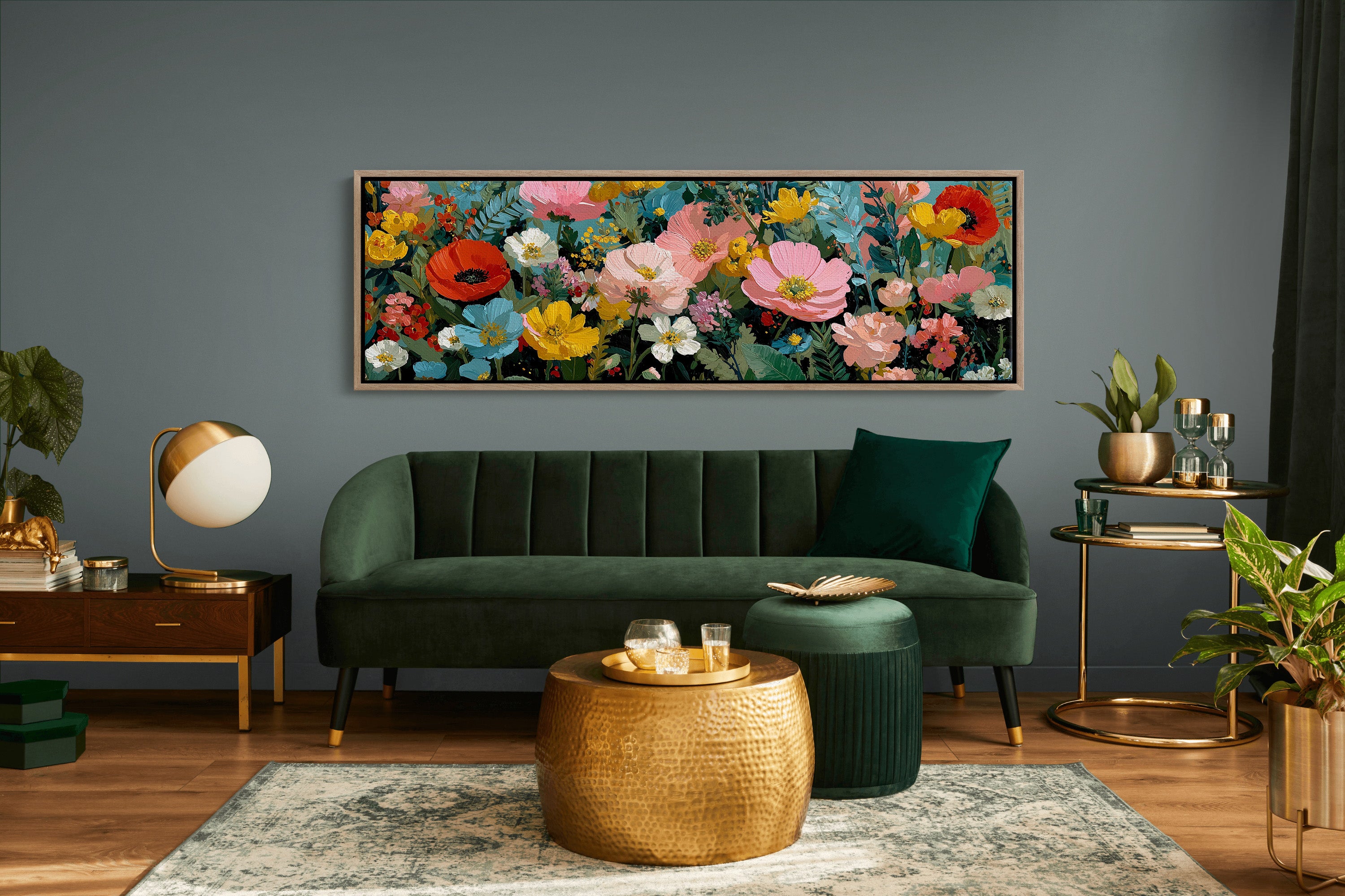 Blooming Garden Of Color