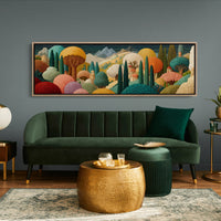 Whimsical Forest Of Painted Hills