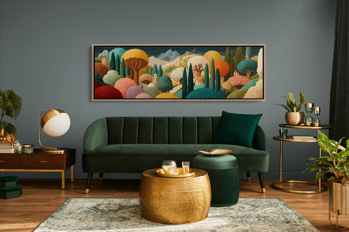 Whimsical Forest Of Painted Hills