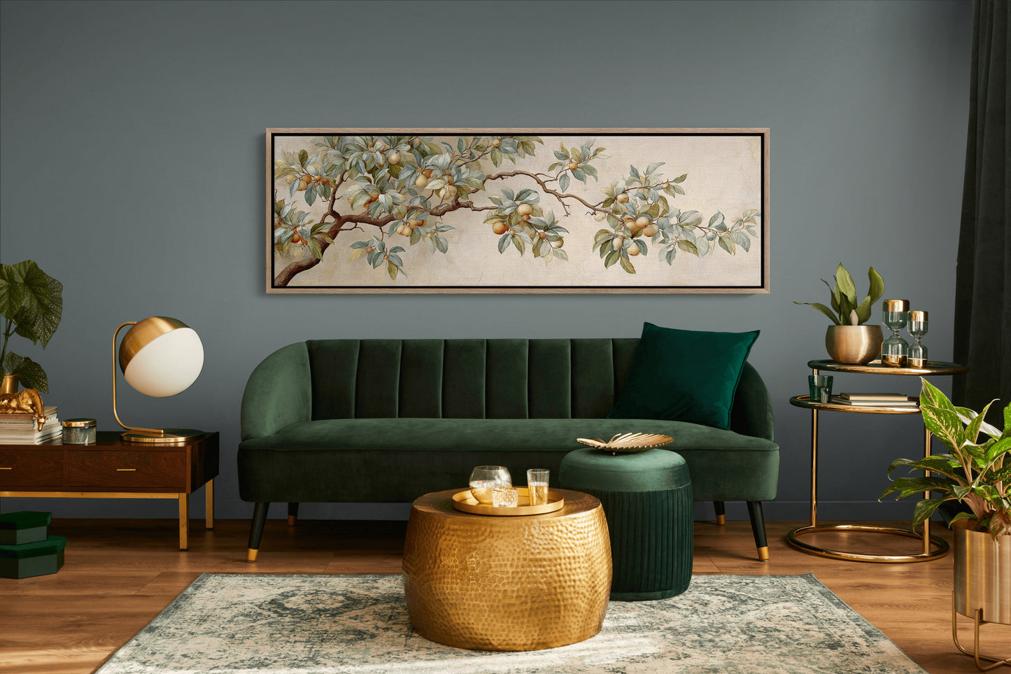 Vintage Orchard Branch Mural