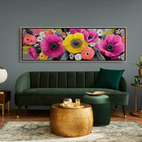 Vibrant Modern Floral Burst